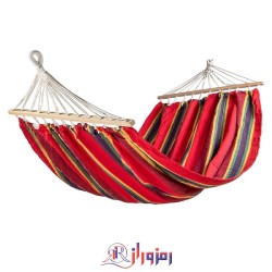تخت آویز ننو تک نفره چوبدار